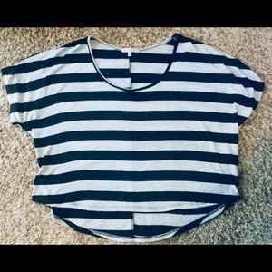 This will bring your sexy back! Striped crop top.